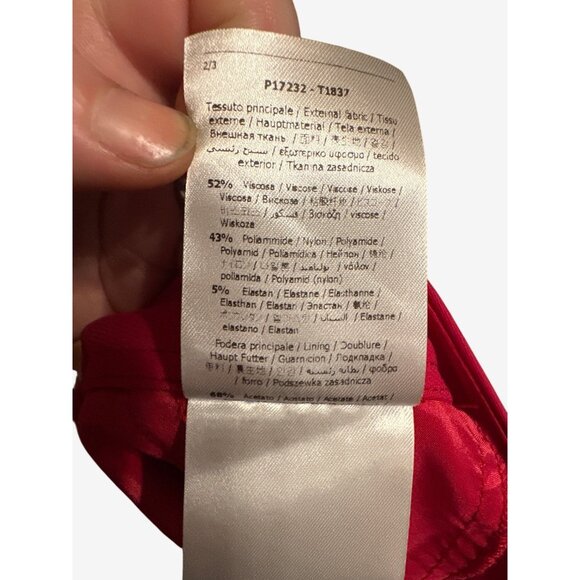 Liu Jo Womens Fuchsia Slim Fit Pants Size 42 - Picture 11 of 12